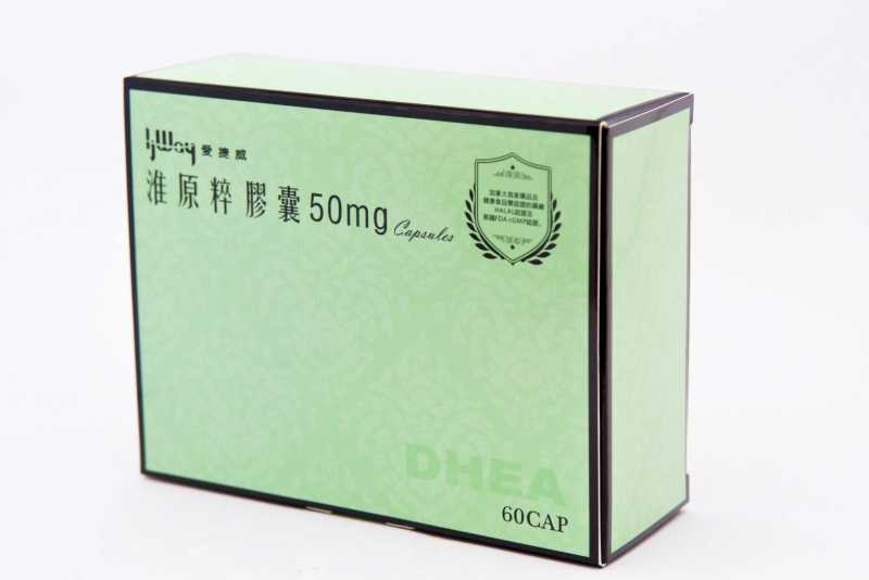 淮原粹DHEA 50MG (素膠囊)