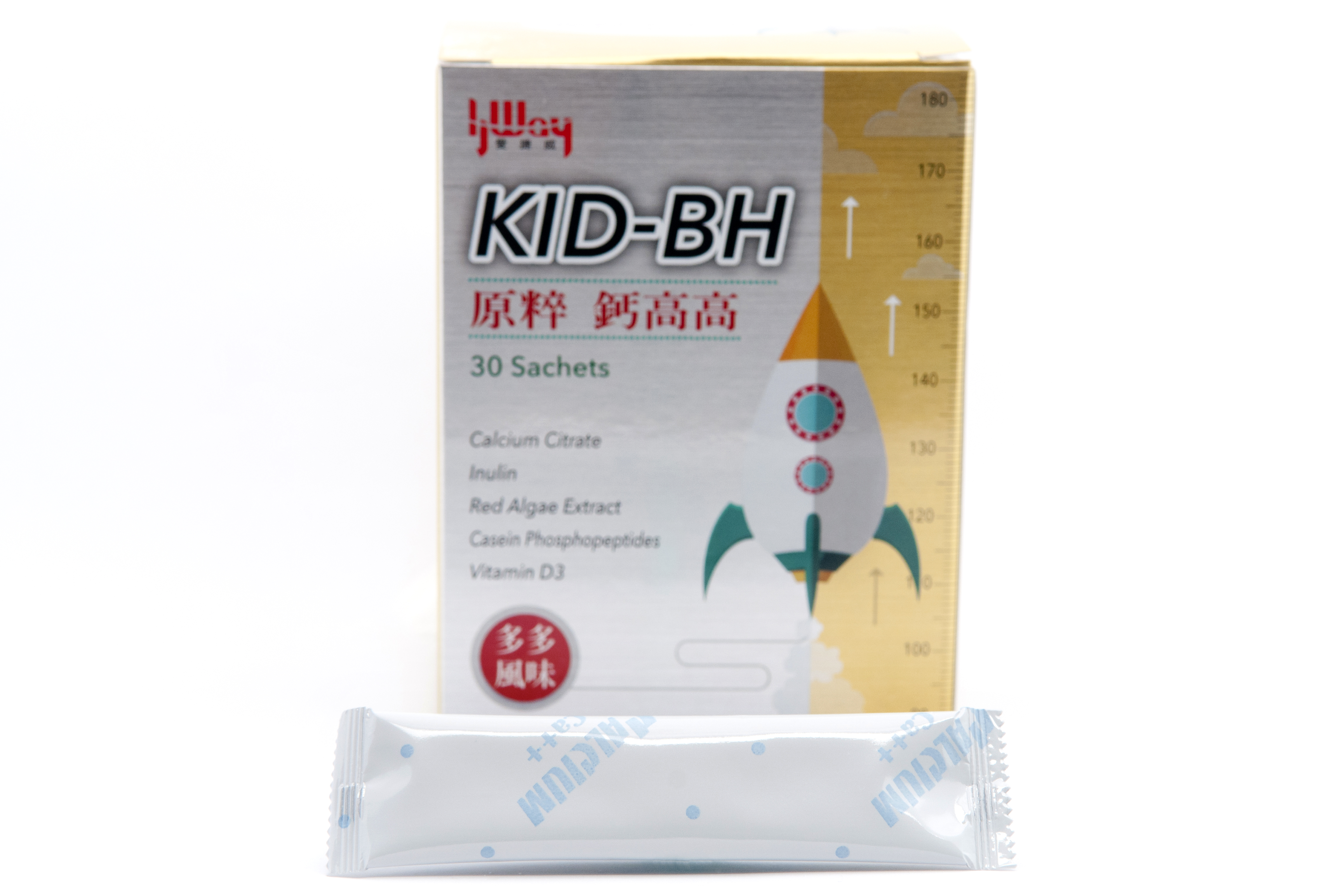原粹鈣高高-KID-BH (海藻鈣) (30包)